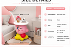 Kirby Resin Side Table – Anime Art Toy Home Decor | HOMEINA