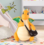 Dragonite Pokémon PVC Figurine 40cm – Street Style with Crossbody Bag | HOMEINA
