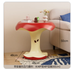 Bitten Apple Resin Side Table – Creative Art Toy Home Decor | HOMEINA